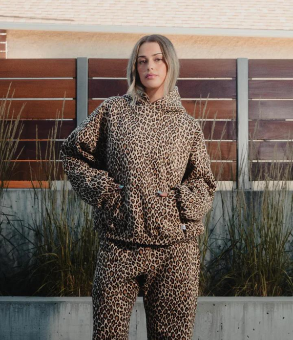 ANGELA | SUDADERA LEOPARDO